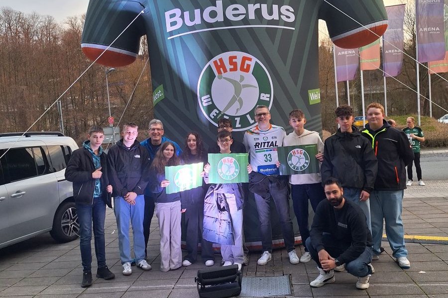 Jubel mit der HSG Wetzlar